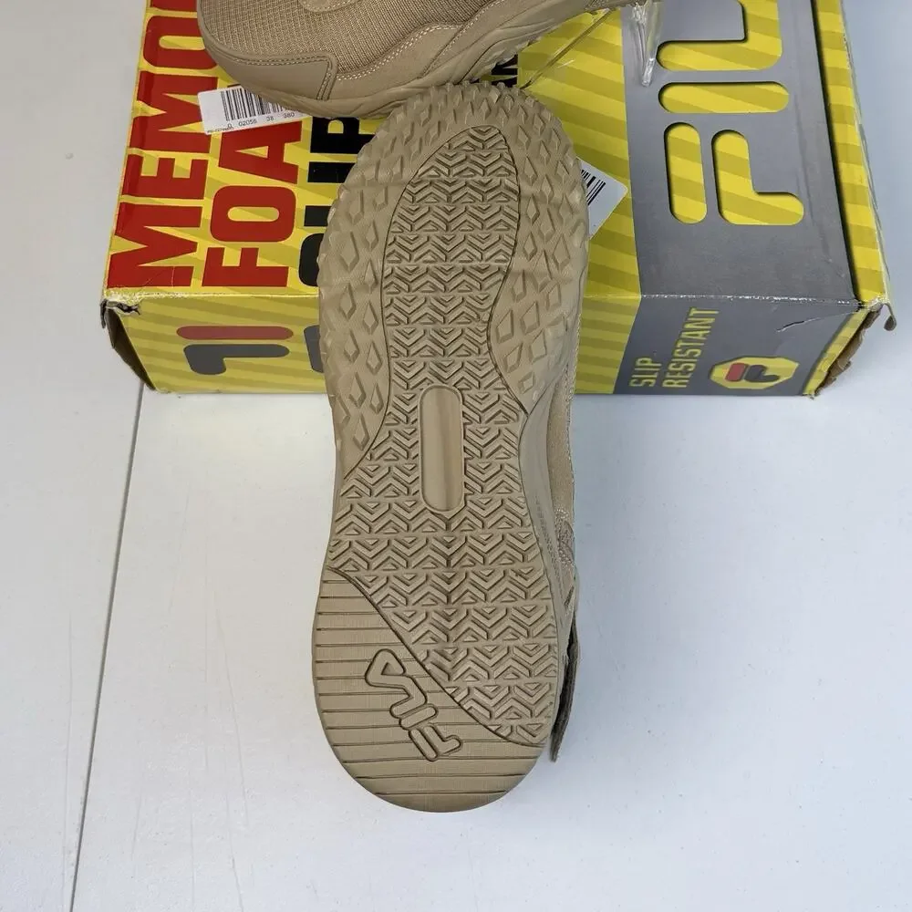 Fila Chastizer SR Mens 9 Slip Resistant Soft Toe Work Tactical Boots